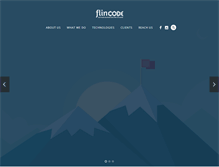 Tablet Screenshot of flincode.com